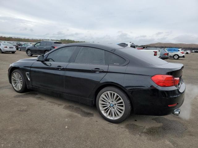 WBA4A7C5XFD414268 - 2015 BMW 428 XI GRAN COUPE BLACK photo 2