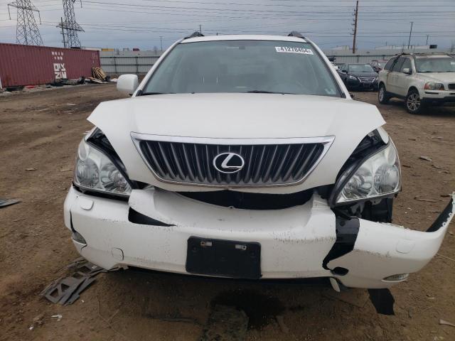 2T2HK31U58C095216 - 2008 LEXUS RX 350 WHITE photo 5