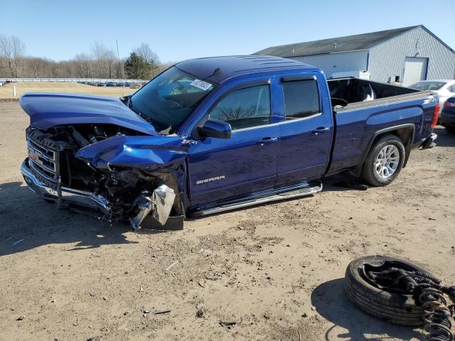 1GTV2UEC1EZ204545 - 2014 GMC SIERRA K1500 SLE BLUE photo 1