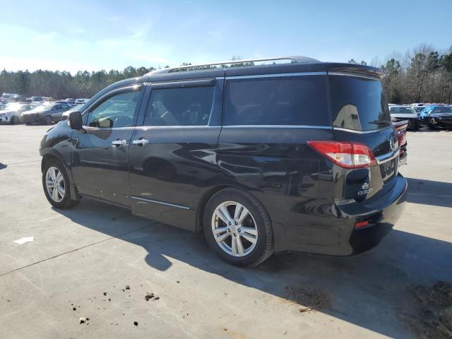 JN8AE2KP6C9047453 - 2012 NISSAN QUEST S BLACK photo 2