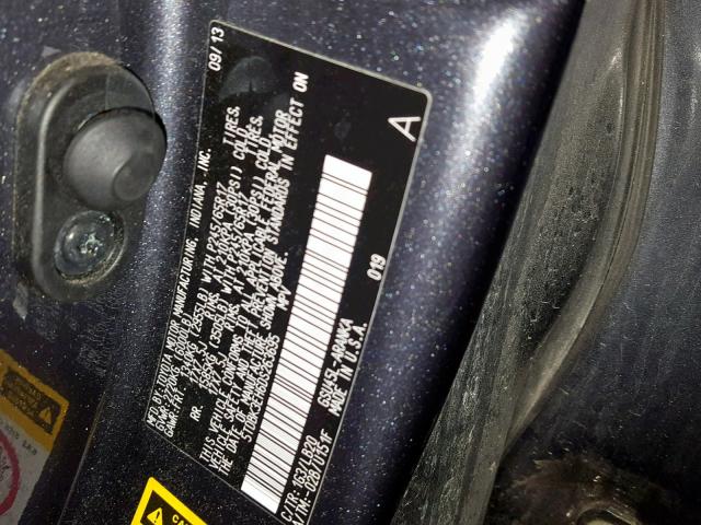 5TDBK3EH6DS263695 - 2013 TOYOTA HIGHLANDER BASE  photo 10