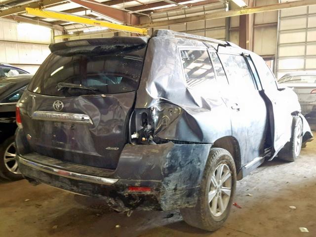 5TDBK3EH6DS263695 - 2013 TOYOTA HIGHLANDER BASE  photo 4