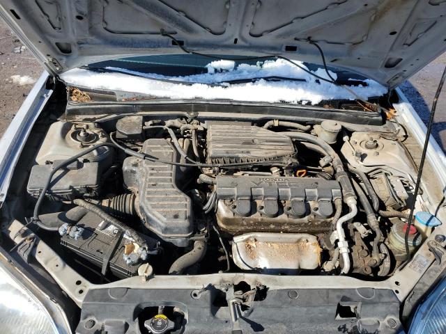 1HGES26731L006568 - 2001 HONDA CIVIC EX SILVER photo 11