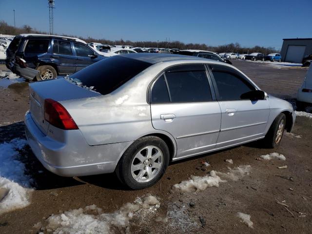 1HGES26731L006568 - 2001 HONDA CIVIC EX SILVER photo 3