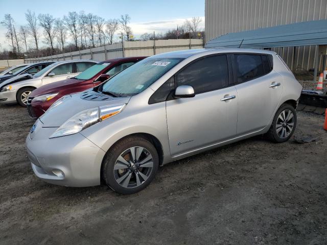 1N4BZ0CP4GC311355 - 2016 NISSAN LEAF SV SILVER photo 1