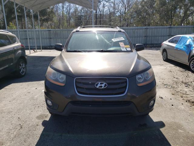 5XYZH4AG3BG055493 - 2011 HYUNDAI SANTA FE SE GRAY photo 5