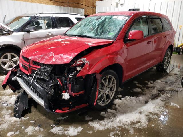 3C4PDDEG7KT732261 - 2019 DODGE JOURNEY GT RED photo 1