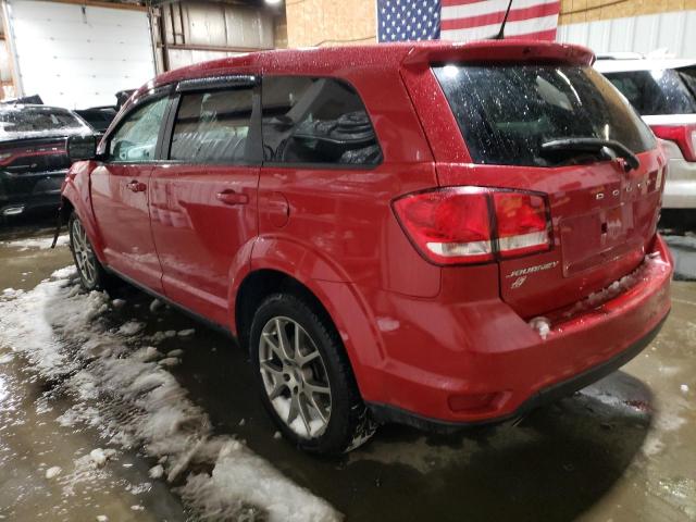 3C4PDDEG7KT732261 - 2019 DODGE JOURNEY GT RED photo 2