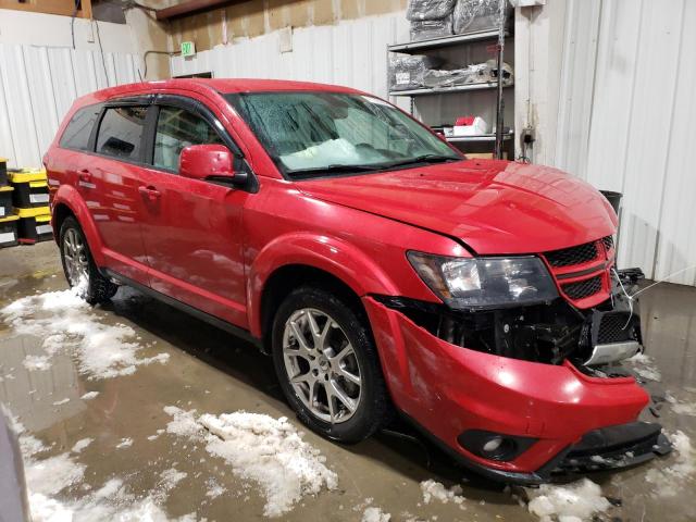 3C4PDDEG7KT732261 - 2019 DODGE JOURNEY GT RED photo 4