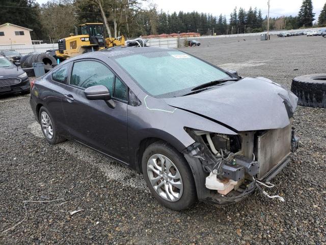 2HGFG3B54FH528856 - 2015 HONDA CIVIC LX GRAY photo 4