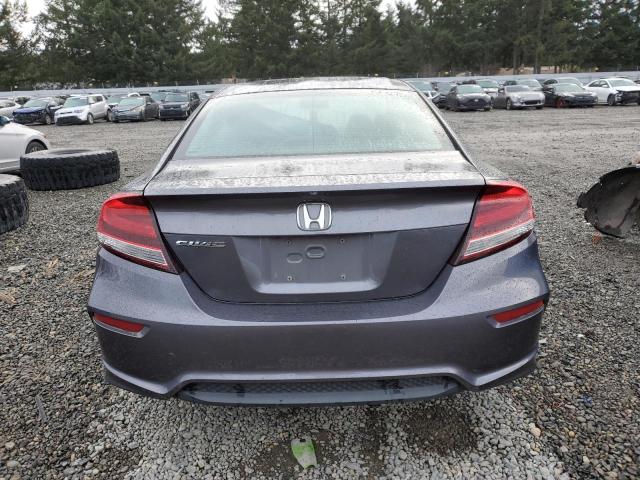 2HGFG3B54FH528856 - 2015 HONDA CIVIC LX GRAY photo 6