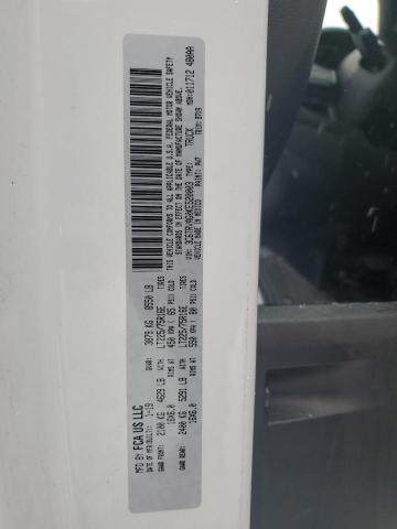 3C6TRVAG0KE520003 - 2019 RAM PROMASTER 1500 STANDARD WHITE photo 13