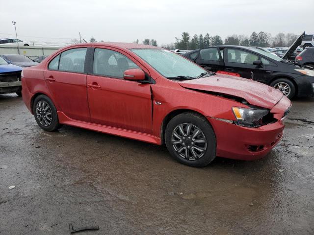 JA32U2FU9FU022114 - 2015 MITSUBISHI LANCER ES RED photo 4