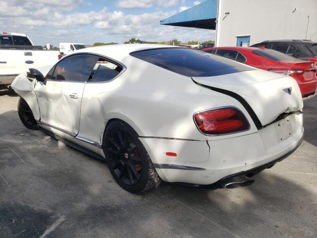 SCBFH7ZA2FC042106 - 2015 BENTLEY CONTINENTA GT V8 S WHITE photo 2