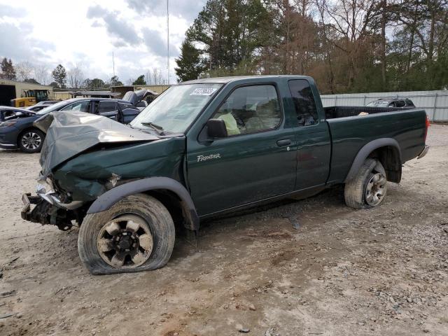 1N6ED26Y6YC389771 - 2000 NISSAN FRONTIER KING CAB XE GREEN photo 1