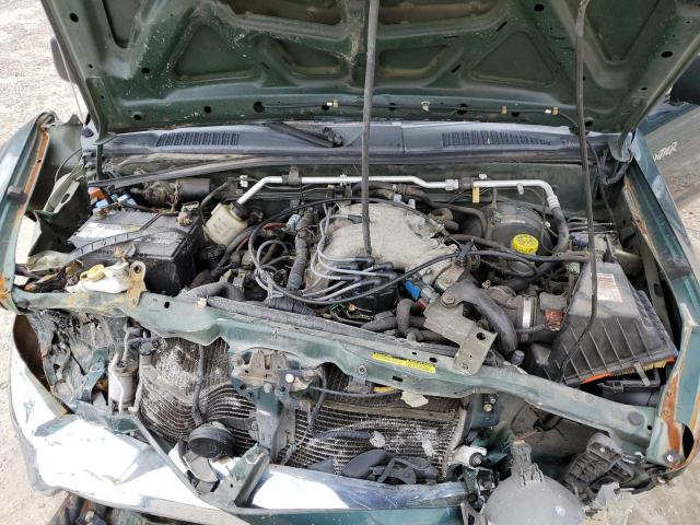 1N6ED26Y6YC389771 - 2000 NISSAN FRONTIER KING CAB XE GREEN photo 11
