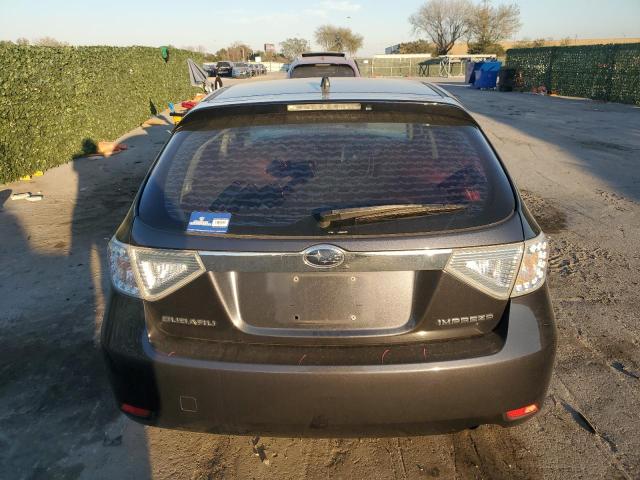 JF1GH61628H820631 - 2008 SUBARU IMPREZA 2.5I GRAY photo 6