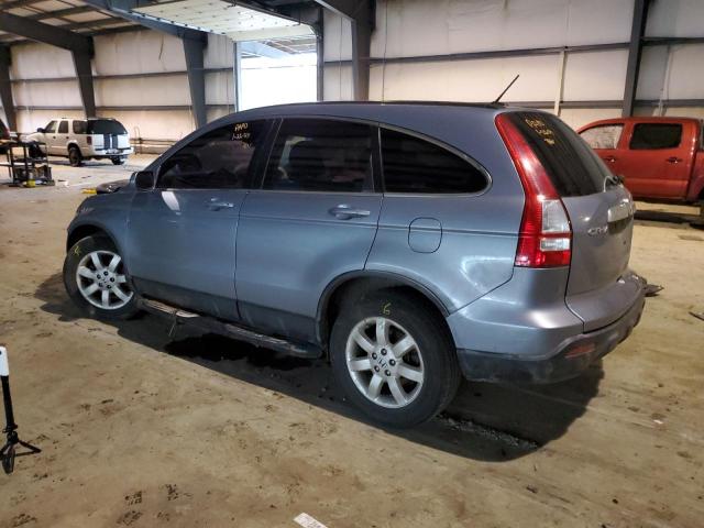 JHLRE48767C027829 - 2007 HONDA CR-V EXL BLUE photo 2