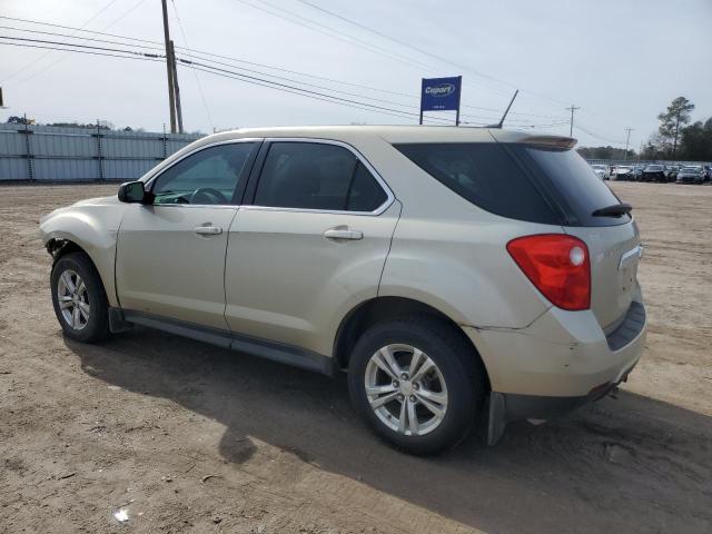 2GNALBEK3D6216253 - 2013 CHEVROLET EQUINOX LS GOLD photo 2