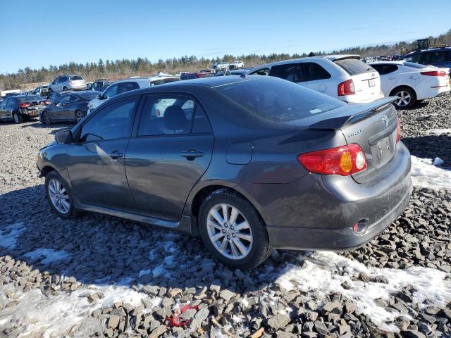 1NXBU40E39Z107965 - 2009 TOYOTA COROLLA BASE GREEN photo 2