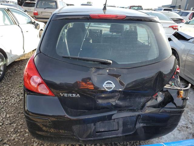 3N1BC1CP3CL365829 - 2012 NISSAN VERSA S BLACK photo 6