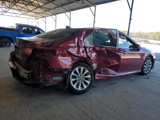 4T1B11HK8KU738234 - 2019 TOYOTA CAMRY L MAROON photo 3