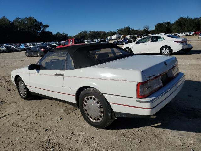 1G6VS3395PU127232 - 1993 CADILLAC ALLANTE WHITE photo 2