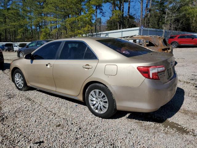 4T1BF1FK9CU023372 - 2012 TOYOTA CAMRY BASE GOLD photo 2