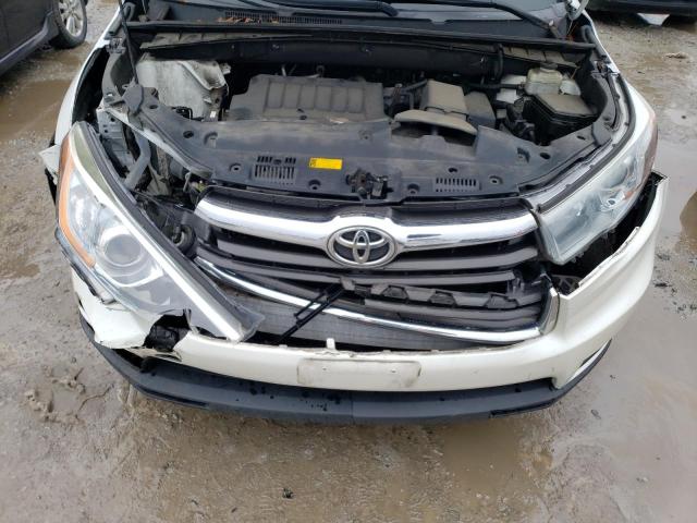 5TDJKRFH6GS320673 - 2016 TOYOTA HIGHLANDER XLE WHITE photo 11