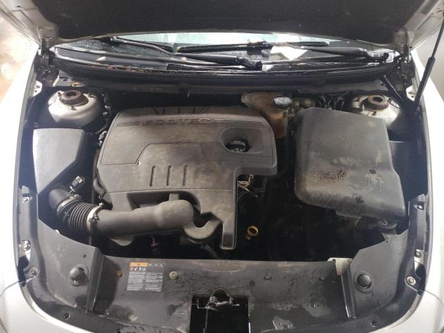 1G1ZE5EB1AF267638 - 2010 CHEVROLET MALIBU LTZ ვერცხლისფერი ფოტო 11