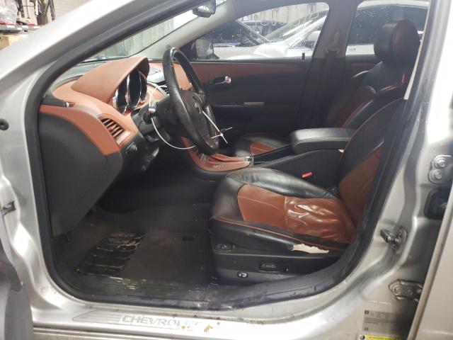 1G1ZE5EB1AF267638 - 2010 CHEVROLET MALIBU LTZ ვერცხლისფერი ფოტო 7