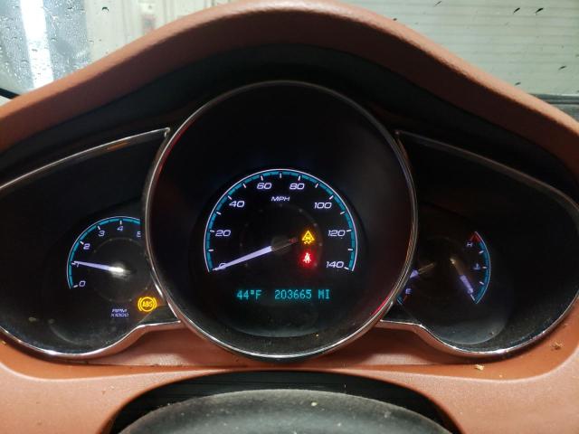 1G1ZE5EB1AF267638 - 2010 CHEVROLET MALIBU LTZ ვერცხლისფერი ფოტო 9