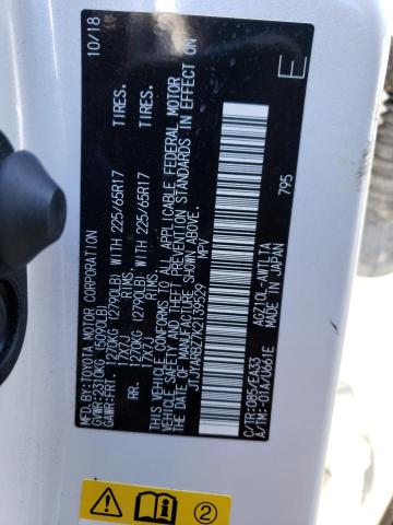 JTJYARBZ7K2139529 - 2019 LEXUS NX 300 BASE თეთრი ფოტო 12