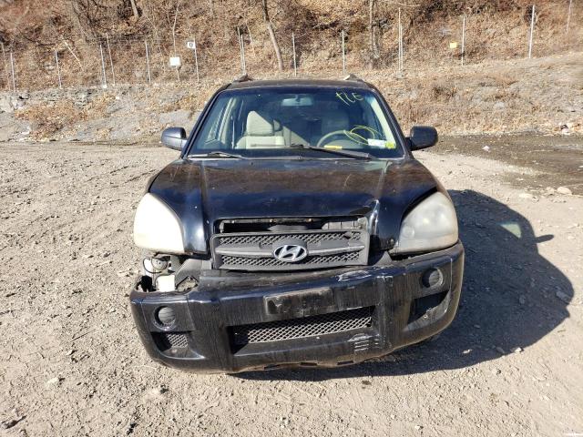 KM8JM12B96U376366 - 2006 HYUNDAI TUCSON GL BLACK photo 5