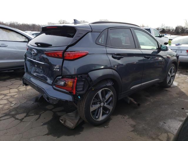 KM8K3CA51KU360901 - 2019 HYUNDAI KONA LIMITED GRAY photo 3