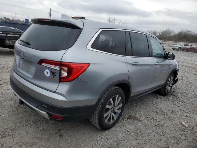 5FNYF5H57KB013489 - 2019 HONDA PILOT EXL SILVER photo 3