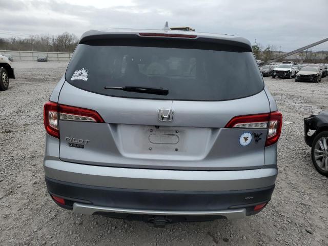 5FNYF5H57KB013489 - 2019 HONDA PILOT EXL SILVER photo 6