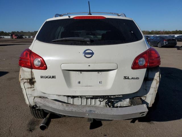 JN8AS5MV2AW123142 - 2010 NISSAN ROGUE S WHITE photo 6