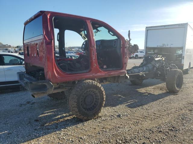 1GT19PE70MF121767 - 2021 GMC SIERRA K2500 AT4 RED photo 3