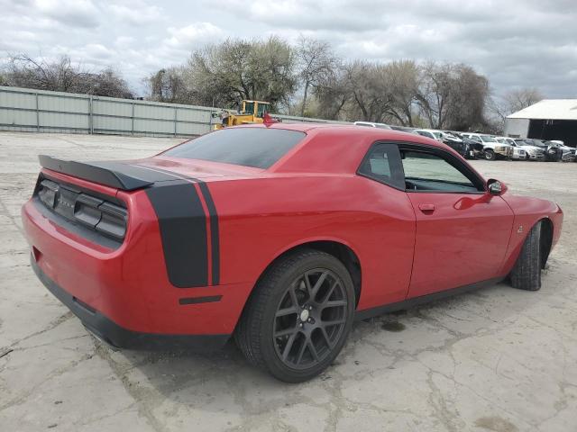 2C3CDZFJ5GH337554 - 2016 DODGE CHALLENGER R/T SCAT PACK RED photo 3