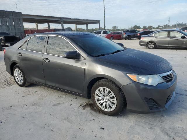 4T1BF1FK9EU762356 - 2014 TOYOTA CAMRY L GRAY photo 4