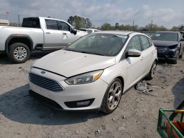 1FADP3N23FL227625 - 2015 FORD FOCUS TITANIUM WHITE photo 1