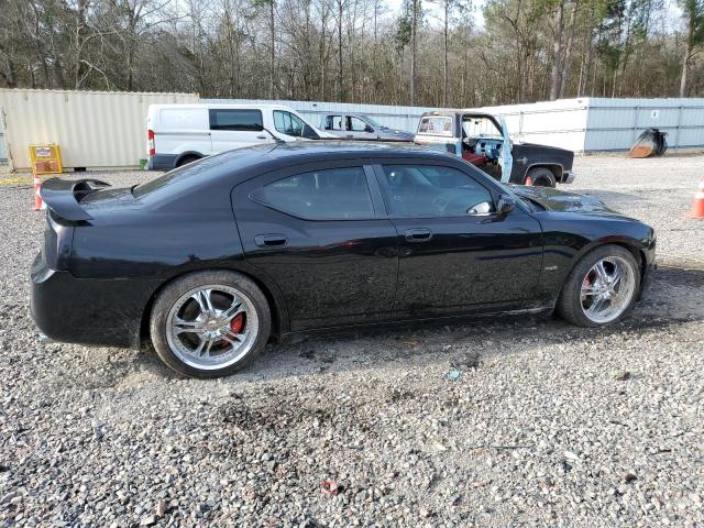 2B3LA73W28H271122 - 2008 DODGE CHARGER SRT-8 BLACK photo 3