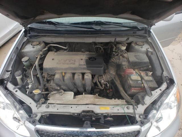 1NXBR32E85Z554620 - 2005 TOYOTA COROLLA CE SILVER photo 11