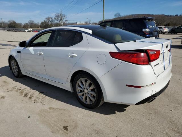 5XXGN4A78EG284163 - 2014 KIA OPTIMA EX WHITE photo 2