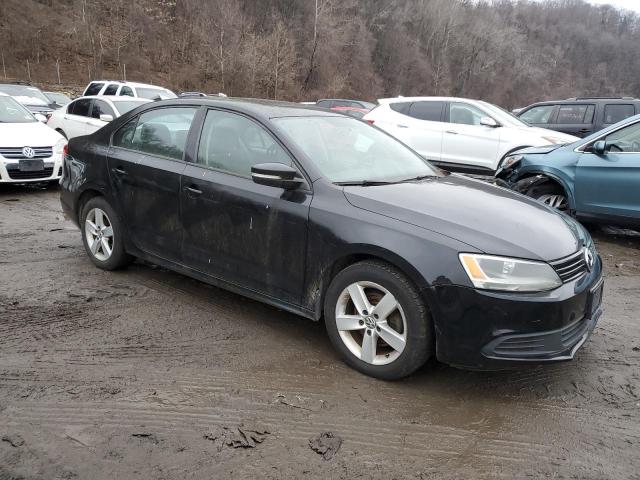 3VWLL7AJ7CM415254 - 2012 VOLKSWAGEN JETTA TDI BLACK photo 4