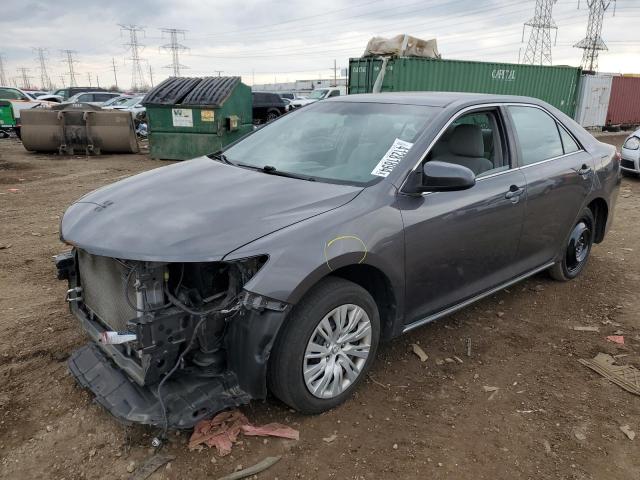 4T4BF1FK8DR310113 - 2013 TOYOTA CAMRY L GRAY photo 1