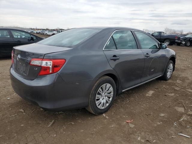 4T4BF1FK8DR310113 - 2013 TOYOTA CAMRY L GRAY photo 3