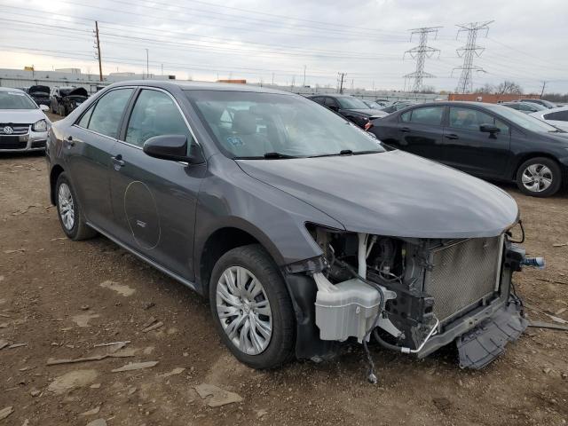 4T4BF1FK8DR310113 - 2013 TOYOTA CAMRY L GRAY photo 4