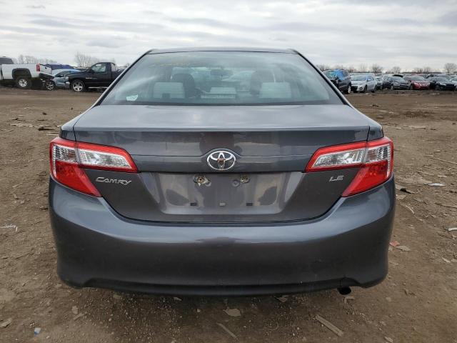 4T4BF1FK8DR310113 - 2013 TOYOTA CAMRY L GRAY photo 6